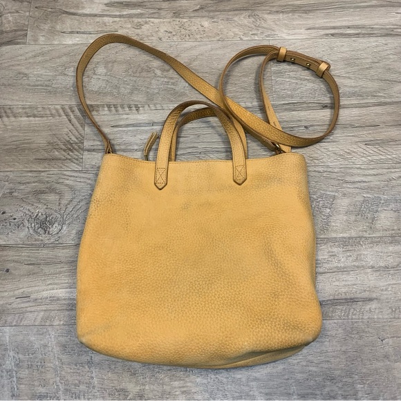 Madewell Handbags - Madewell Transport Tote Crossbody Leather Bag